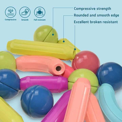 Magnetic Sticks Building Set 36 Pcs for Kids
