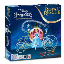 Borad Royal Rescue, Cinderella Edition, Roll the Die: Fun Board Game with Cards and Riddles, 3Y+, 2 to 6 Players