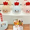 Ice Cream Mould | Cute Chicken ice Candy Mould (Pack of 6) (CT-01)
