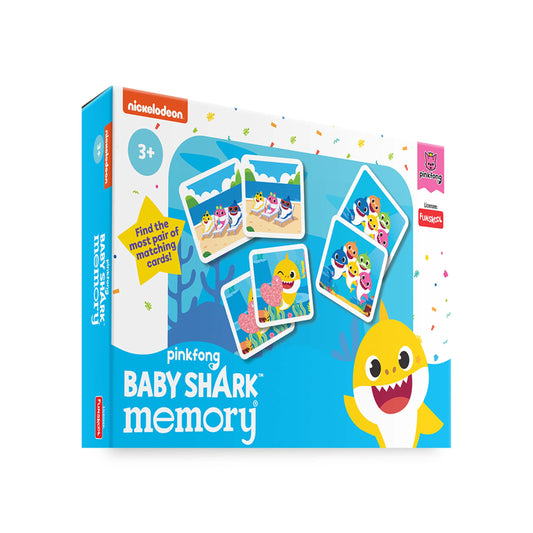 Funskool Handy Crafts Baby Shark Mask Party for Toy Birthday Themed Party , Make 3 Soft Masks for Boys & Girls Aged 5 Years +