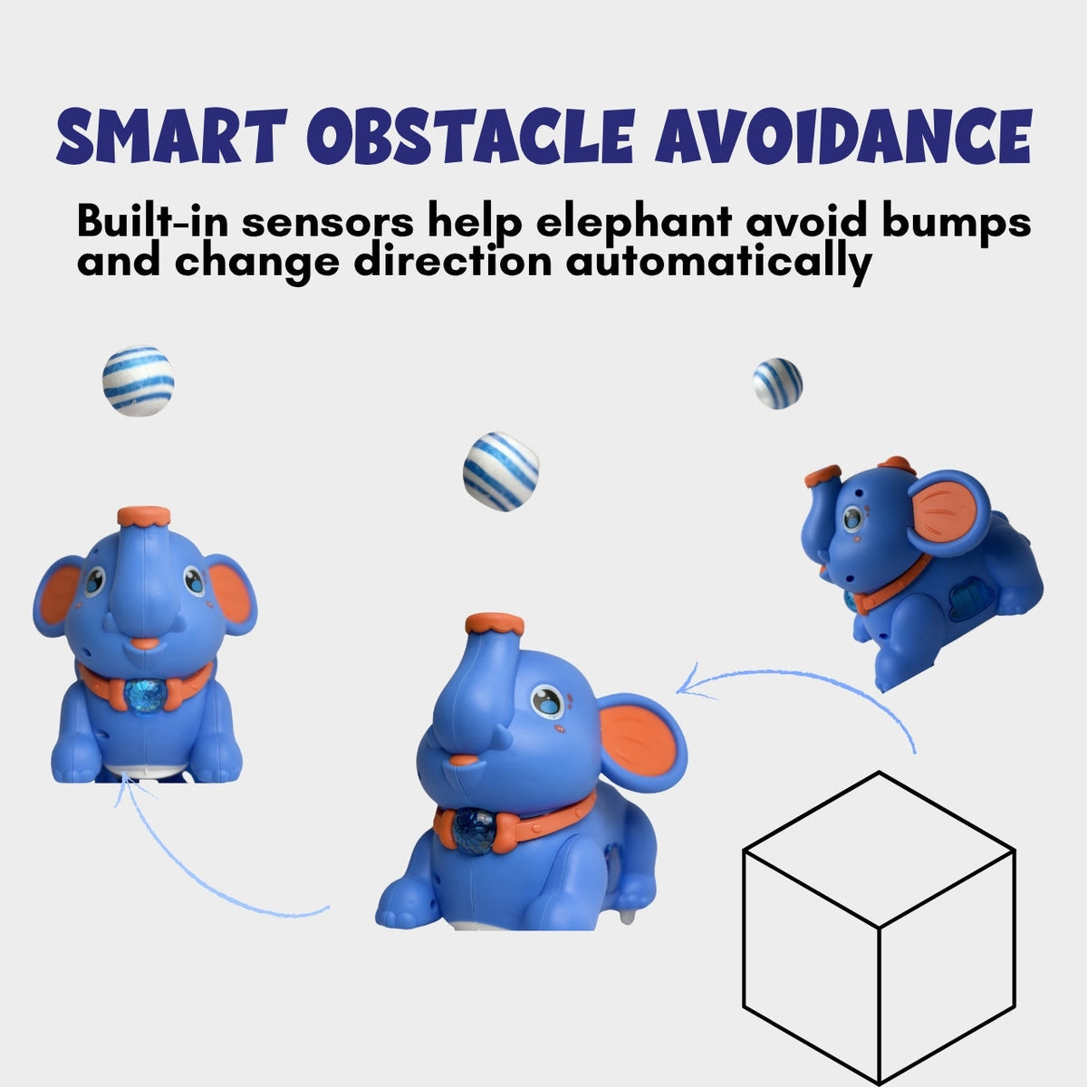 Balancing Elephant Walking Toy