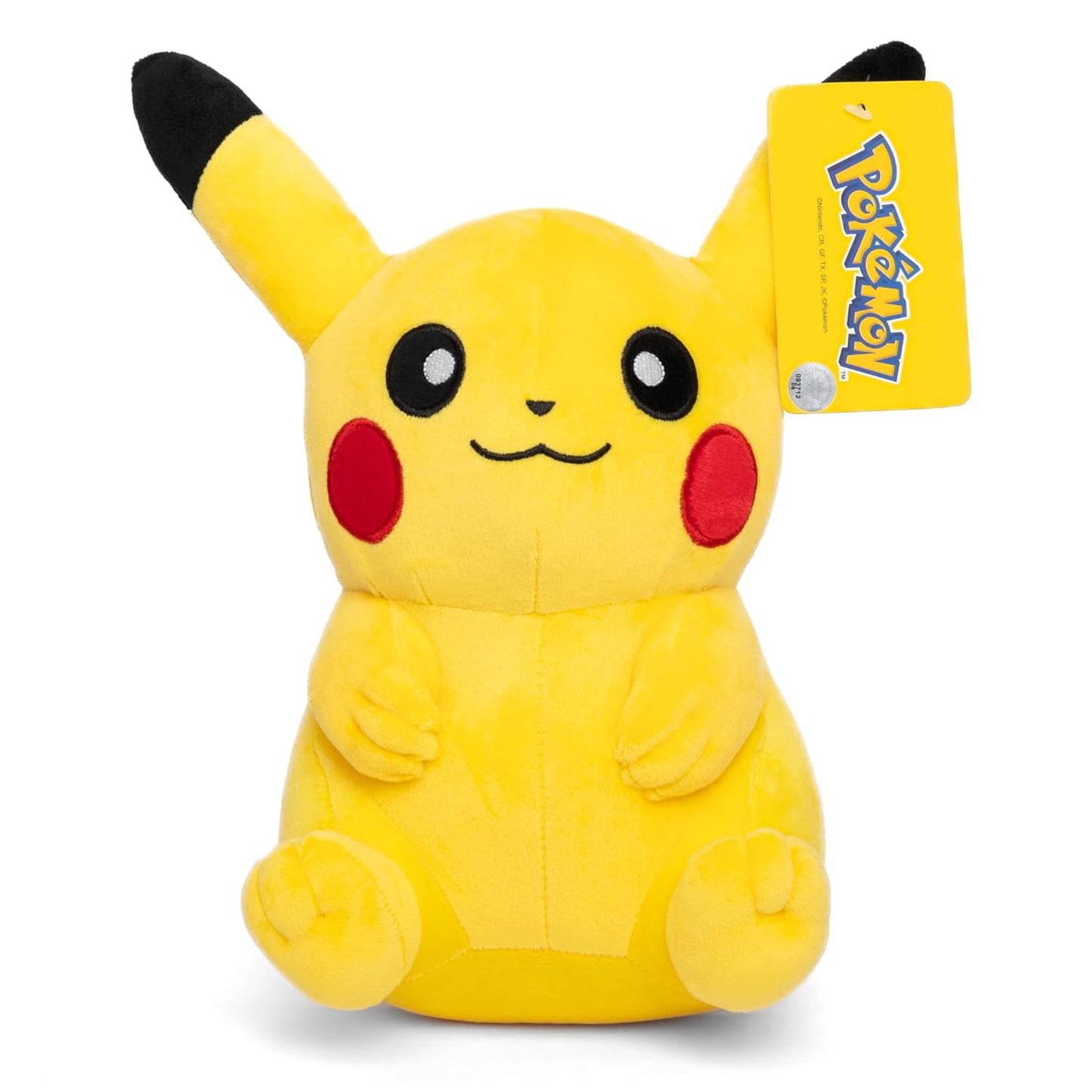 Mirada Pokémon Pikachu Soft Toy - Officially Licensed Plush Stuffed Character Gift for Kids & Fans - 30cm