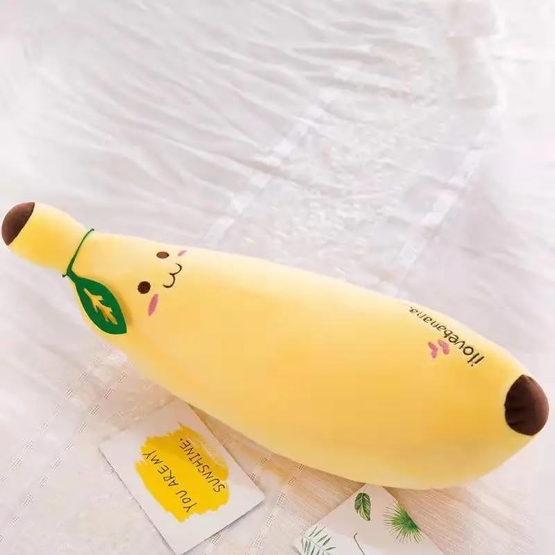 Hug n Feel Banana Plush Soft Toy 35 cm