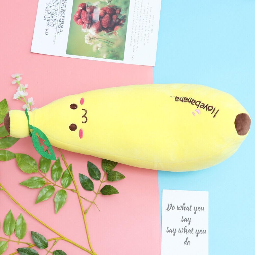 Hug n Feel Banana Plush Soft Toy 35 cm