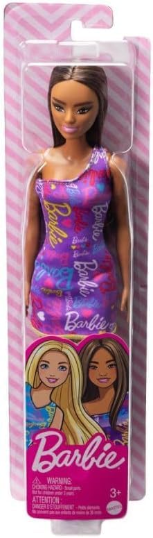Barbie Fashion Dolls, Logo Print Dress
