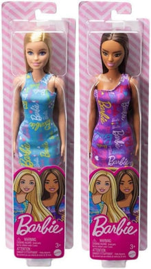 Barbie Fashion Dolls, Logo Print Dress