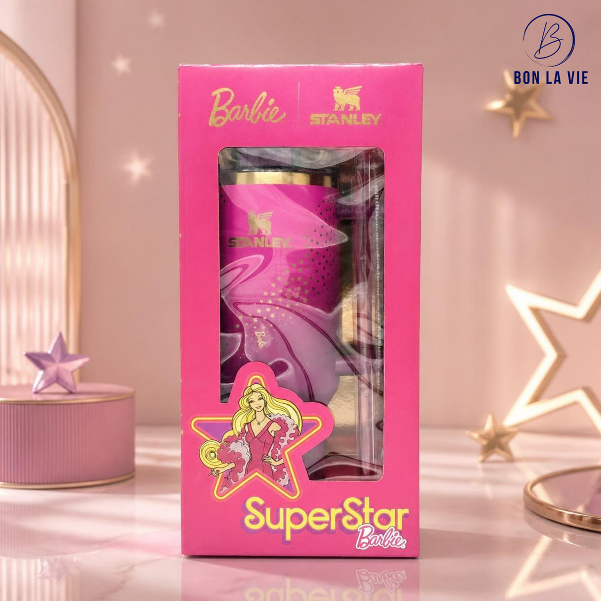 Stanley x Barbie Limited Edition Quencher H2.0 Tumbler – 40 oz ( 1200ml )