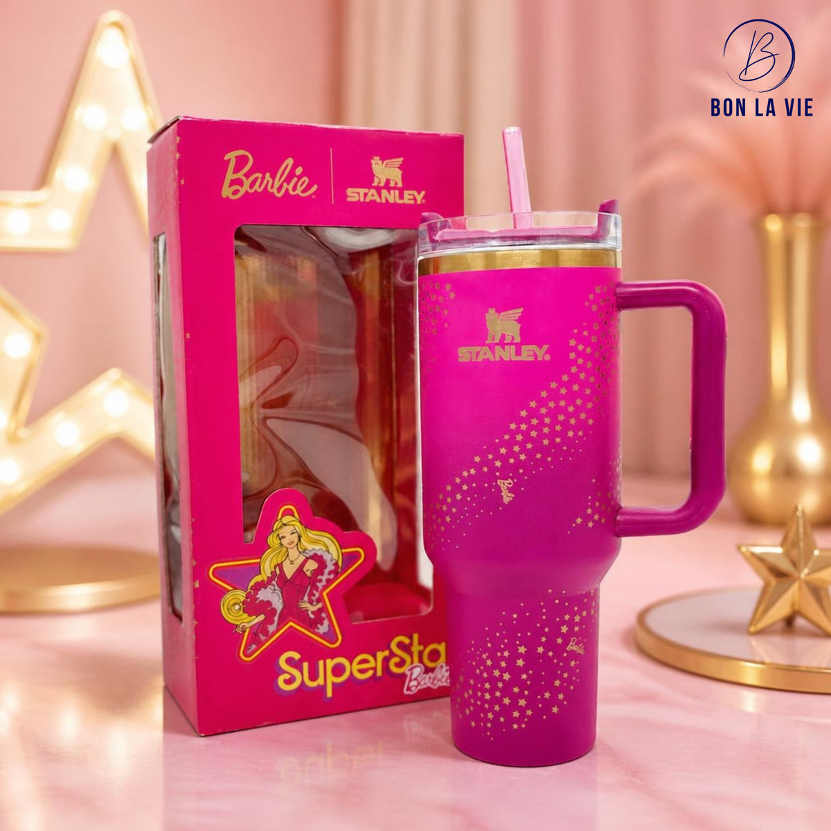 Stanley x Barbie Limited Edition Quencher H2.0 Tumbler – 40 oz ( 1200ml )