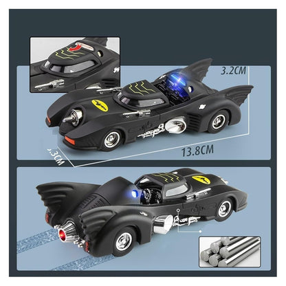 RVM Toys 1:38 1989 Batmobile Toy Die Cast Car Vehicle Push N Go Gift Collectible for Boys and Men