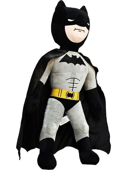 Batman-Style Superhero Soft Plush Toy Figure 40cm for Kids