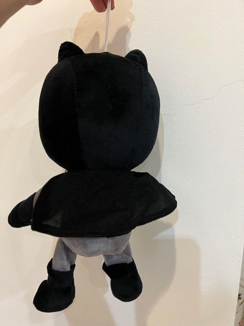 Batman-Style Superhero Soft Plush Toy Figure 40cm for Kids