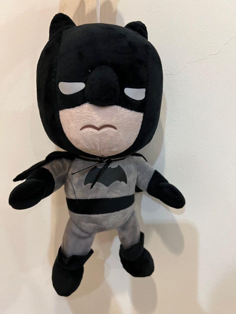 Batman-Style Superhero Soft Plush Toy Figure 40cm for Kids