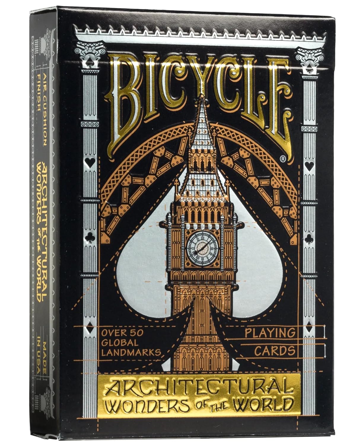 Bicycle Architectural Wonders of the World Playing Cards – 56 Card Deck