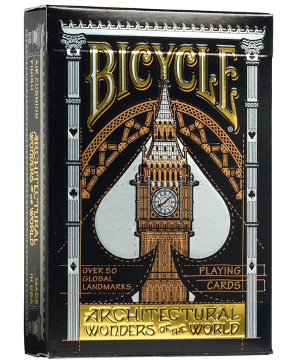Bicycle Architectural Wonders of the World Playing Cards – 56 Card Deck