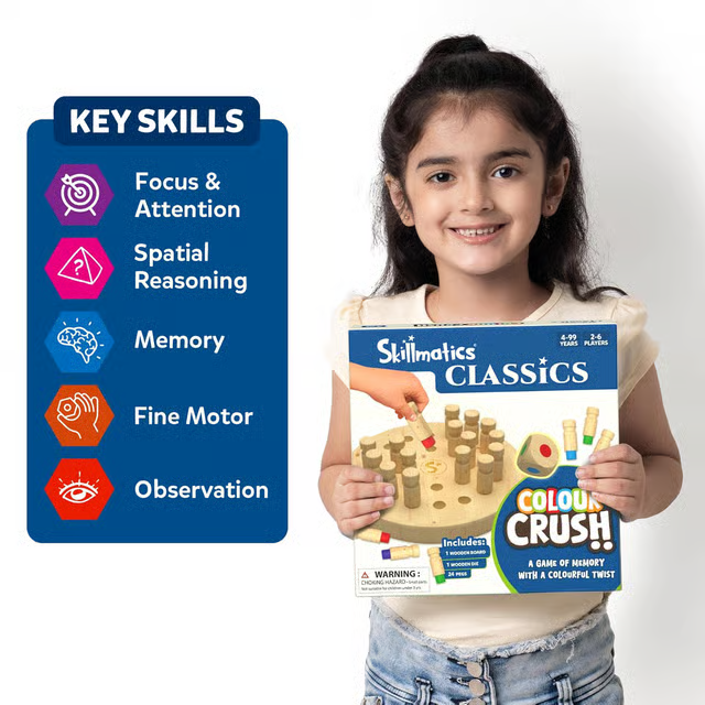 Skillmatics Classics Colour Crush Game