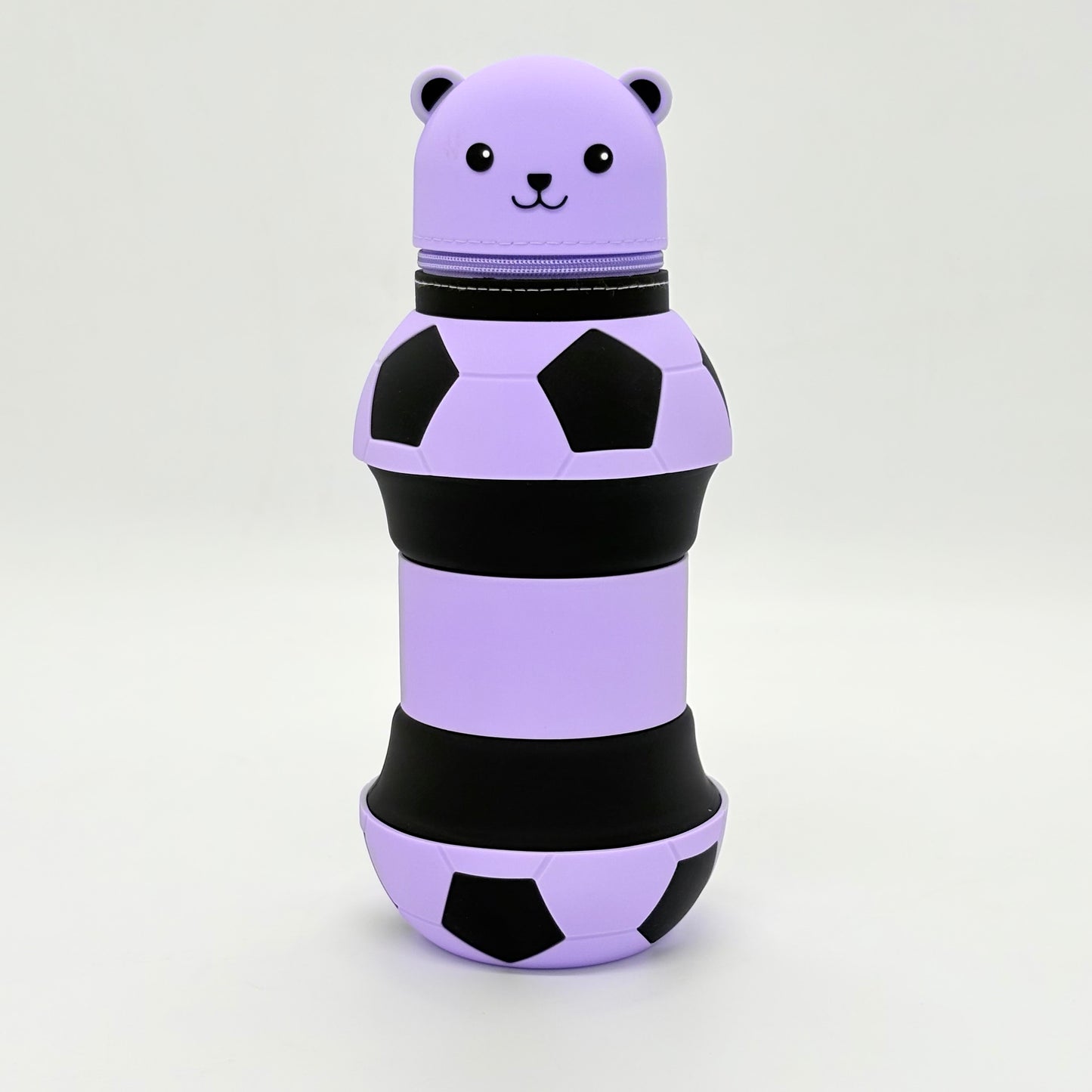 Expandable Silicone Bear Ball Pen Case