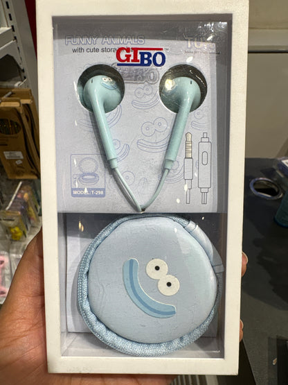 Cute Duck Earphones with Animal Storage Case - Funny Animals Series
