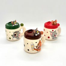 Tom and Jerry Ceramic Mug with Character Topper Lid