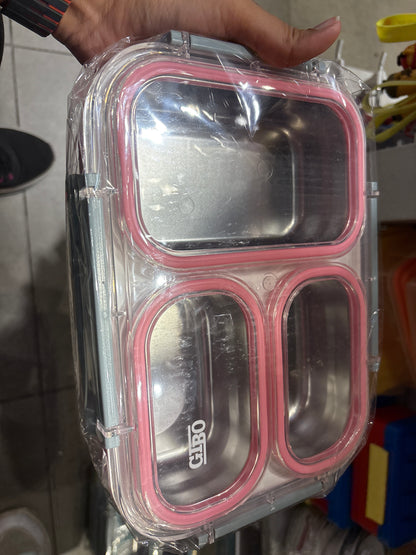 GBR 724 Lunch Box with 3 Compartments