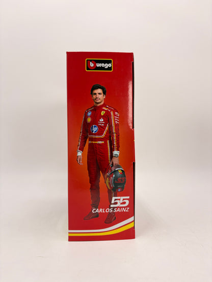 Bburago Original Formula 1 Pit Lane Garage Set with 1:64 Die Cast Car