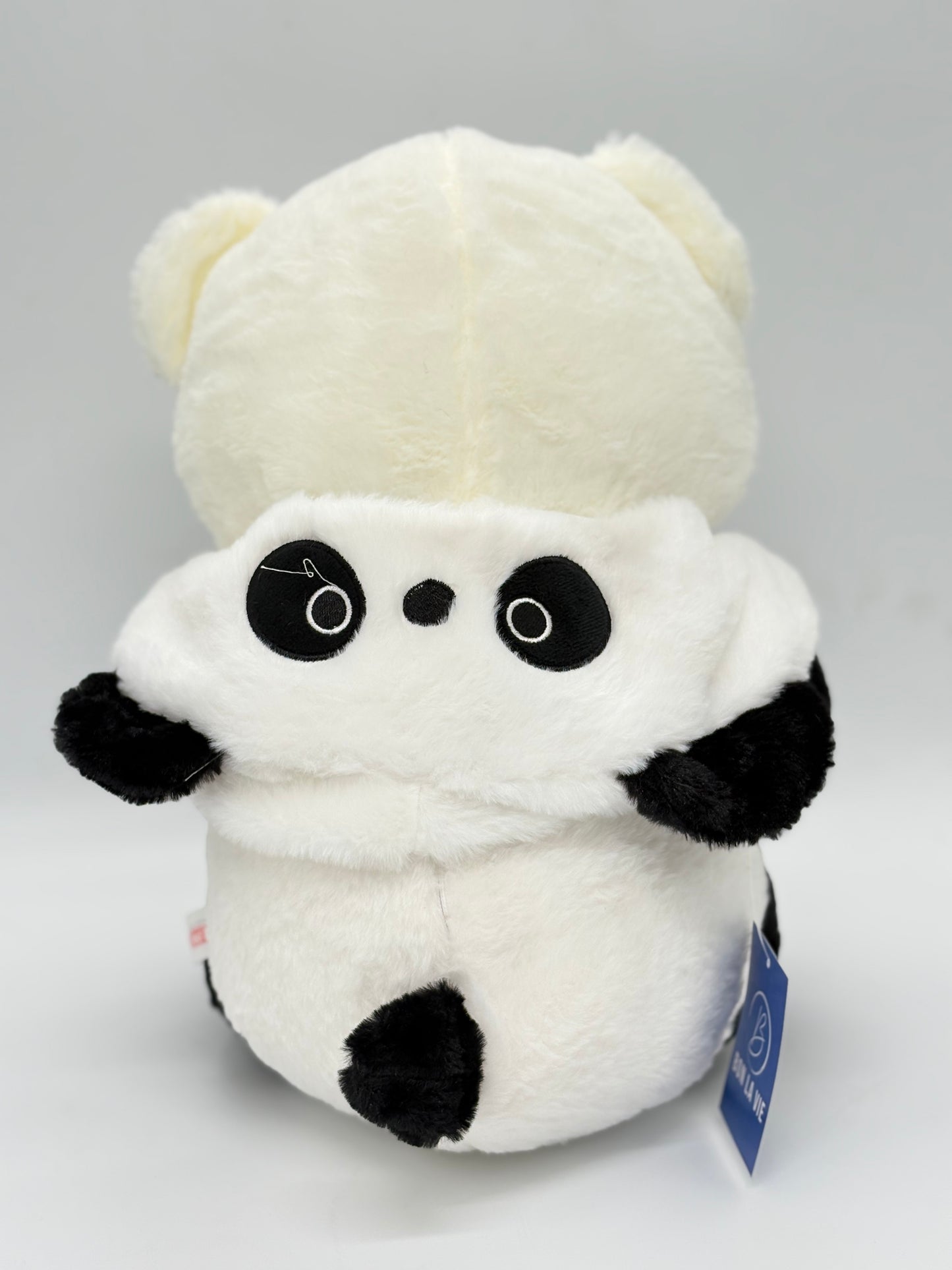 Panda with Eyes Hoodie 43 cm Soft Toy