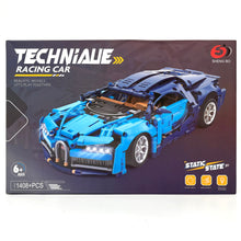 Techniaue Racing Car Static Model Building Blocks Set – 1408 Pcs