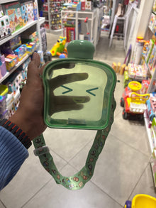 Smiley Emoji Transparent Cup Bottle 380ml