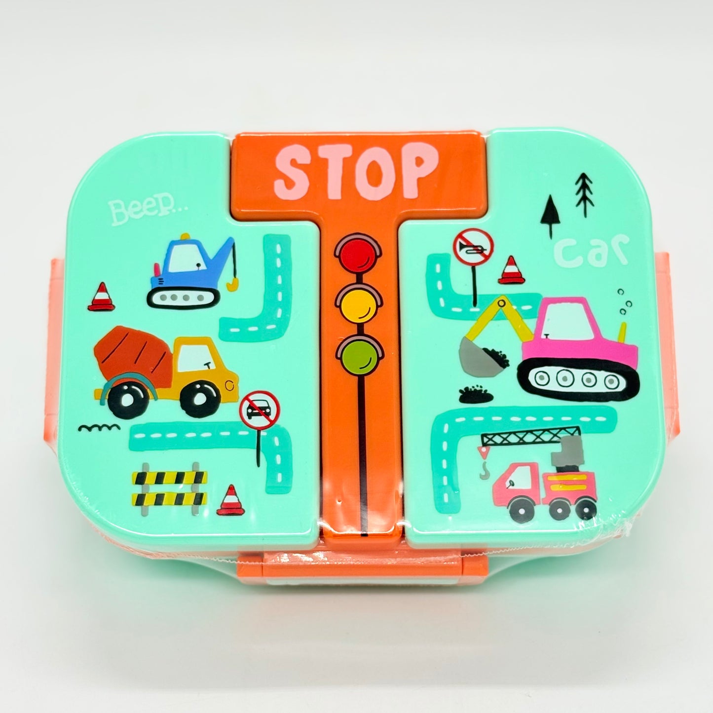 T Shape Steel Lunch Box, 600ml
