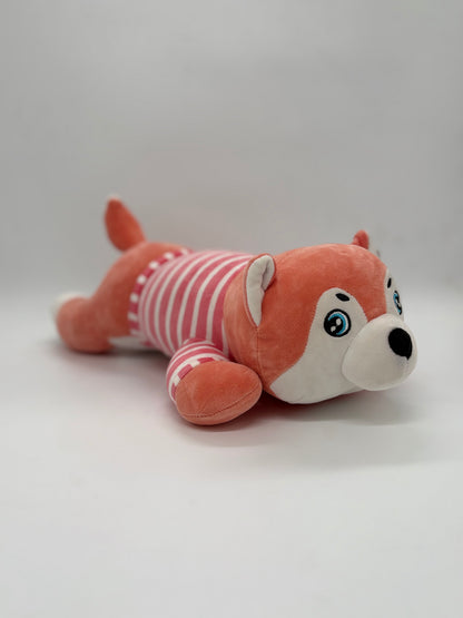 Husky Dog Plush Pillow Soft Toy – 50 cm Stuffed Animal for Kids