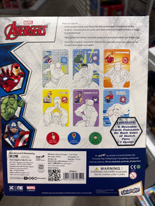 Skoodle Marvel Avengers Color & Wipe Reusable Art Kit for Kids
