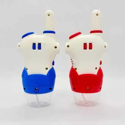 2-In -1 Intercom Bubble Machine Wakie Talkie Toy Set