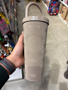 Embossed Fancy Sipper Cup with Handle 780ml