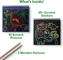 Skillmatics Magical Scratch Art World Of Dinosaurs