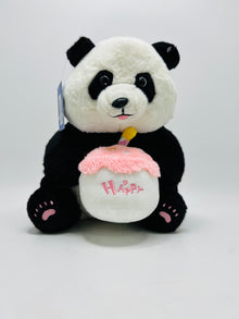 Panda with Cup Cake Soft Toy 36 cm