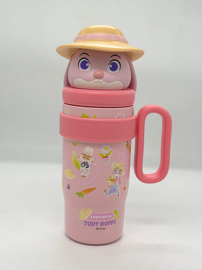 Disney Character 3D Lid Insulated Sipper Tumbler 800ml with Handle
