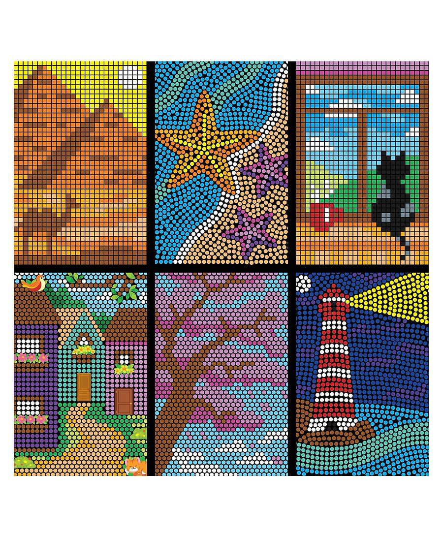 Imagimake Mystery Mosaic Landscapes-20Pens