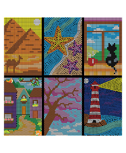Imagimake Mystery Mosaic Landscapes-20Pens