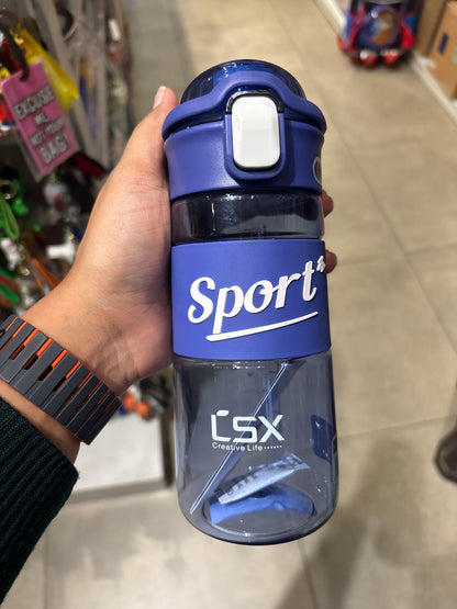Sport Plastic Water Bottle with Handle – 570ml
