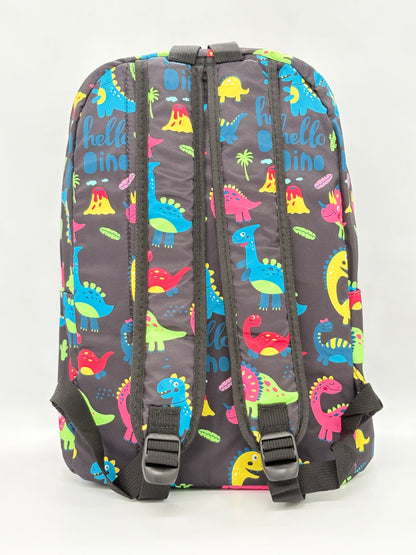 Colorful Dinosaur School Backpack