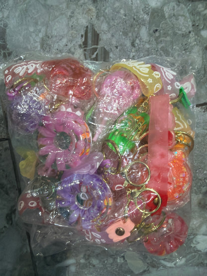Water Glitter Kaychain