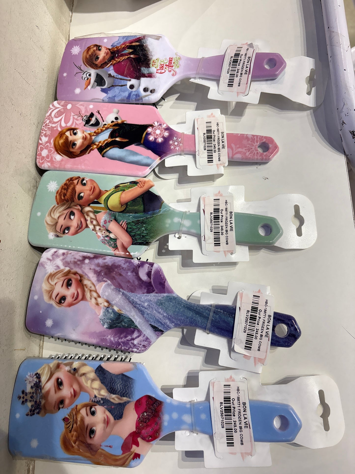 Frozen Princess Character Hair Comb