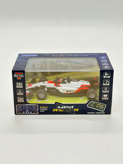 F1 Mini RC Car 1:64 Die Cast