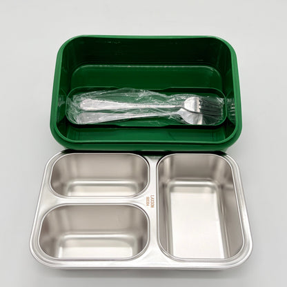 Back to School Steel Lunch Box, 3 Grid