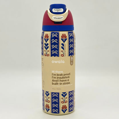 Owala FreeSip 950ml Insulated Bottle with Built-In Straw