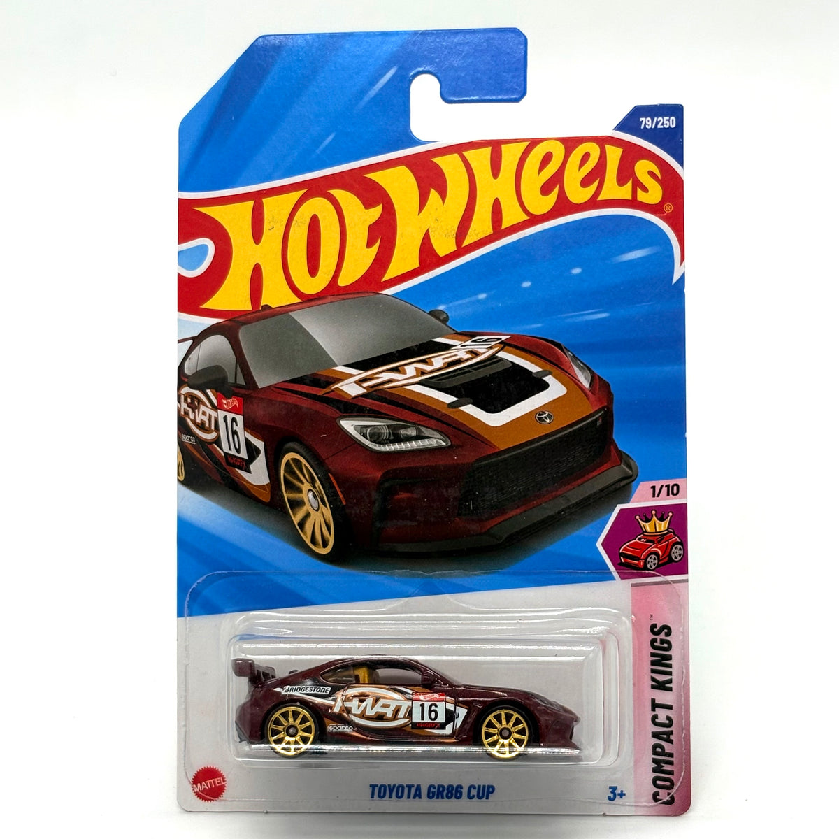 Hot Wheels Basic Mainline Car Toyota GR86 Cup