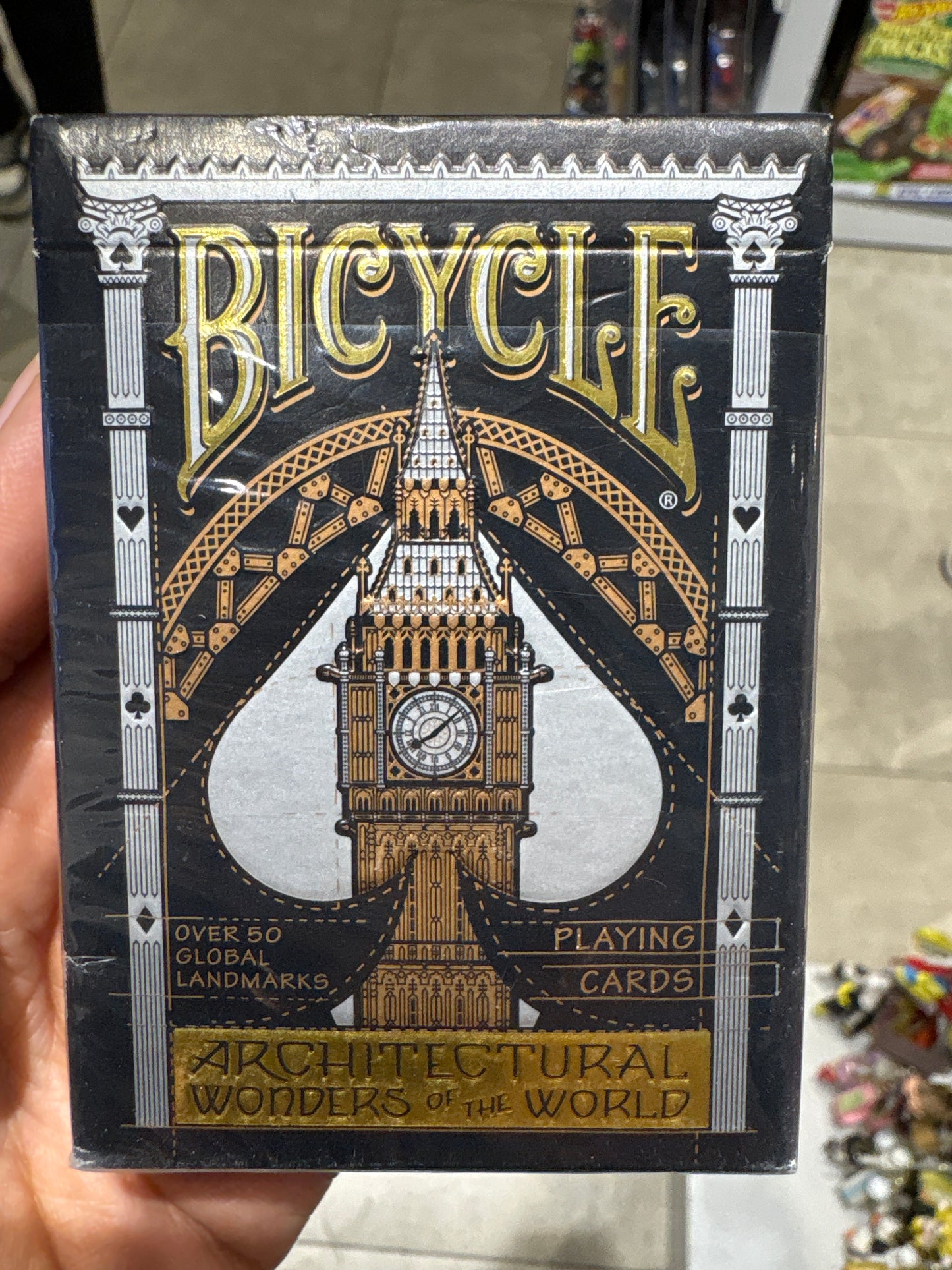 Bicycle Architectural Wonders of the World Playing Cards – 56 Card Deck