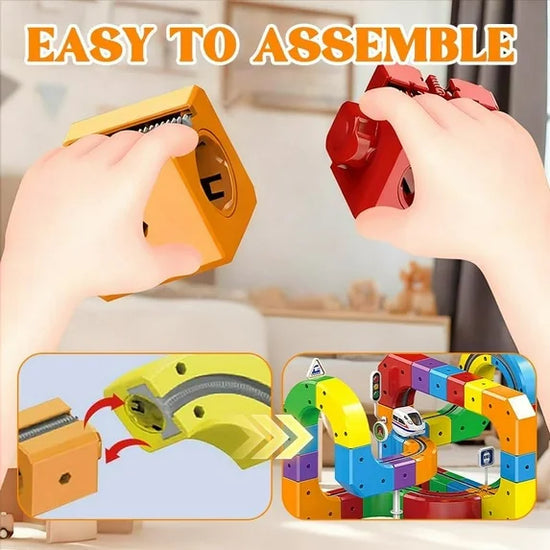 DIY Magnetic Levitation Train Track  Building Set, 32 Pcs