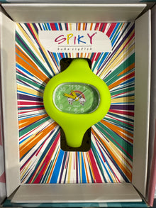 Spiky Alien Kids Analog Watch with Rainbow Printed Dial