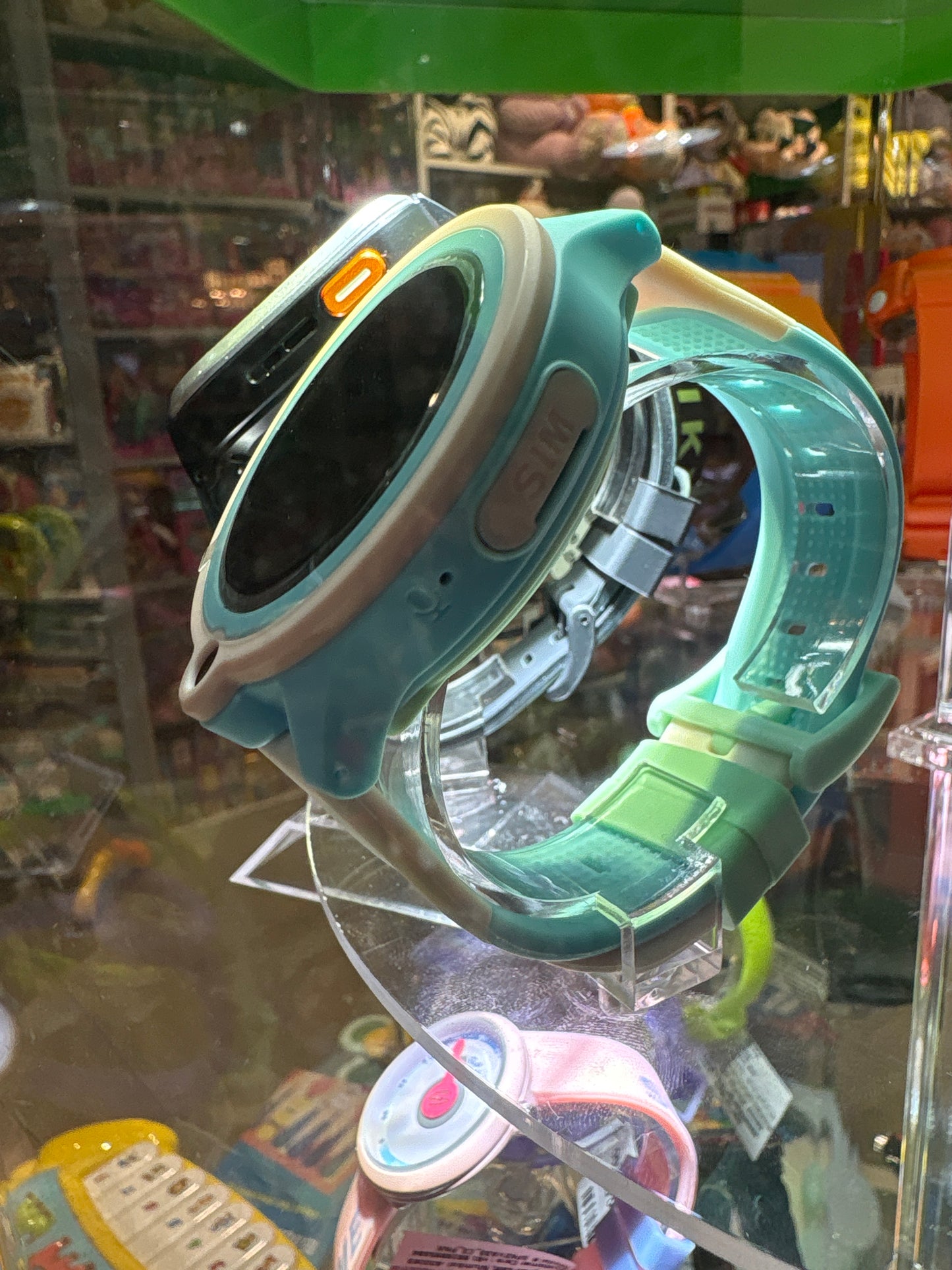 SPIKY Smart Watch for Kids Girls and Boys, GPS Tracking Smartwatch with 4G Sim Support, SOS, Long Battery, WiFi, IP68 | Voice & Video Call Watch (Black)