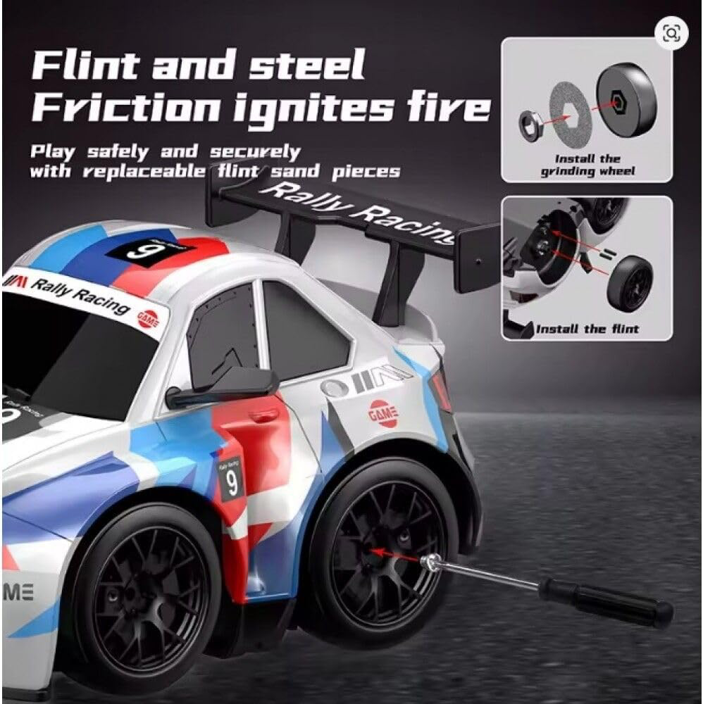 Rally Racing Drift Car with Sparks Spray